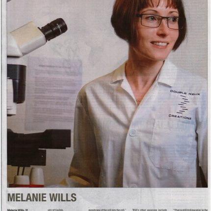June 19, 2014 — Print Article: Melanie Named to Top 40 Under 40